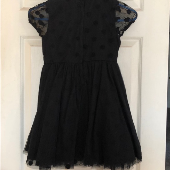 Black Polka Dot Mickey Mouse Dress - Picture 2 of 3